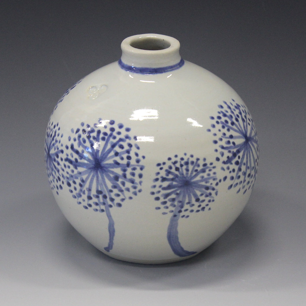 Dandelion Motif Bud Vase